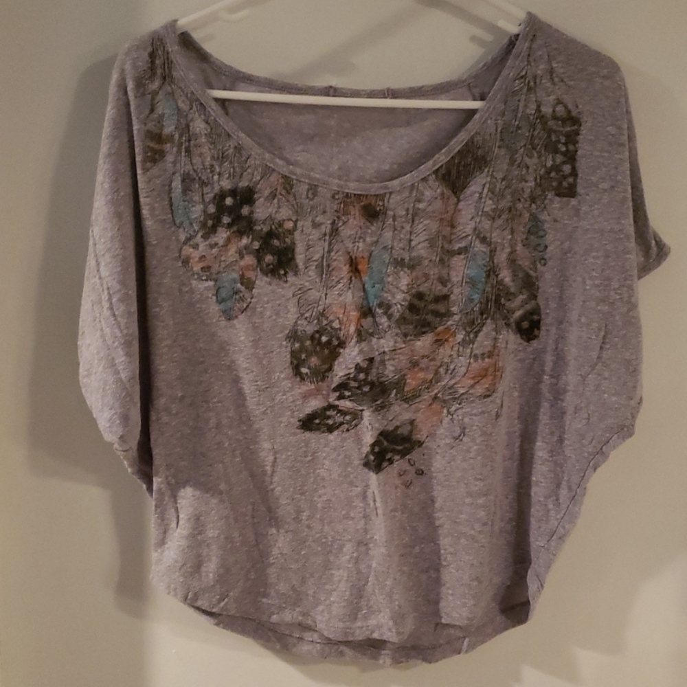 Flowing crop top